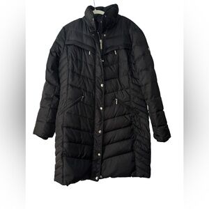 Michael Kors Black Puffer Down Jacket Size L